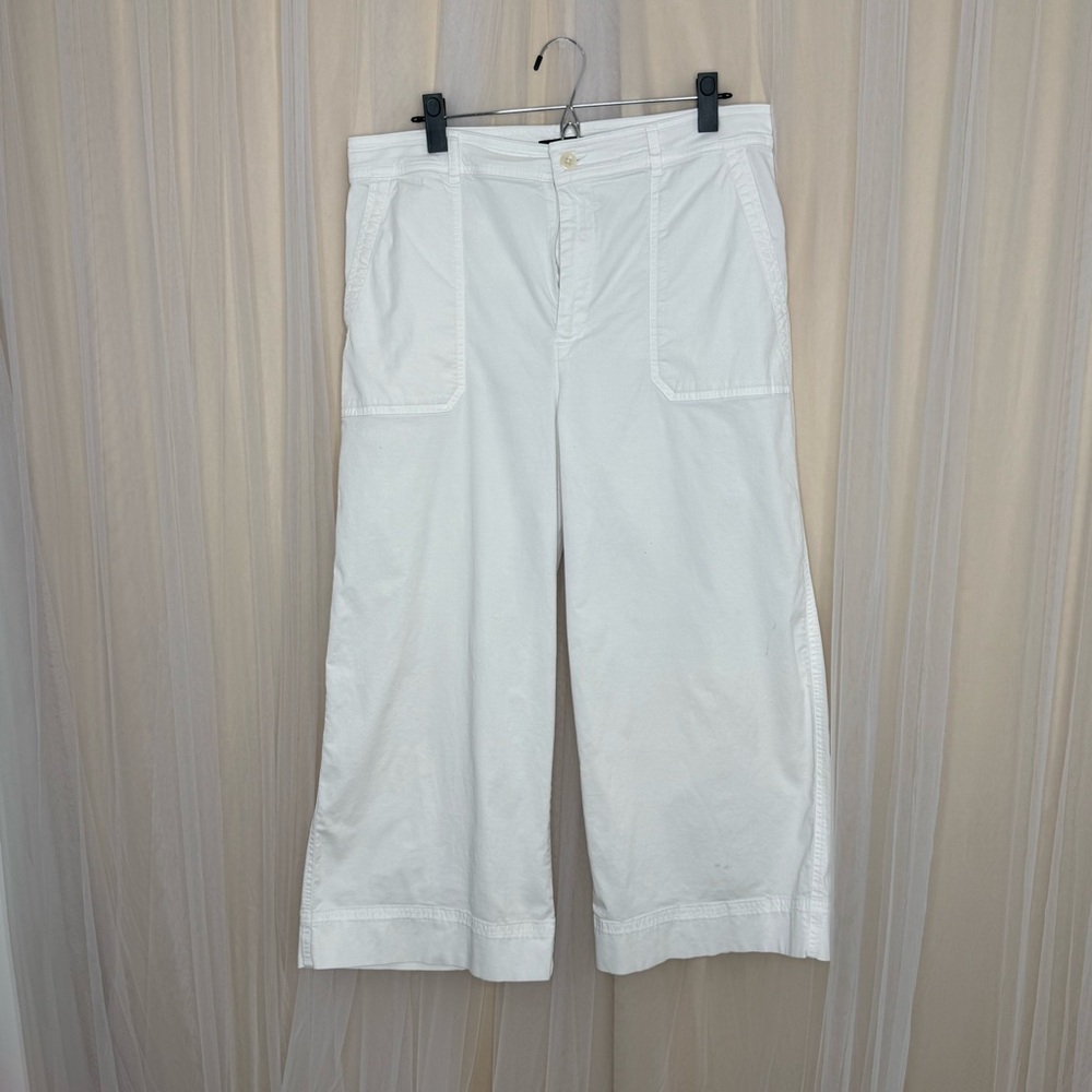 Ralph Lauren Wide-Leg Cropped Pants